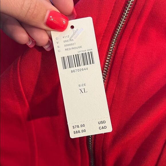 Anthropologie • Red strapless bustier top - Picture 5 of 5